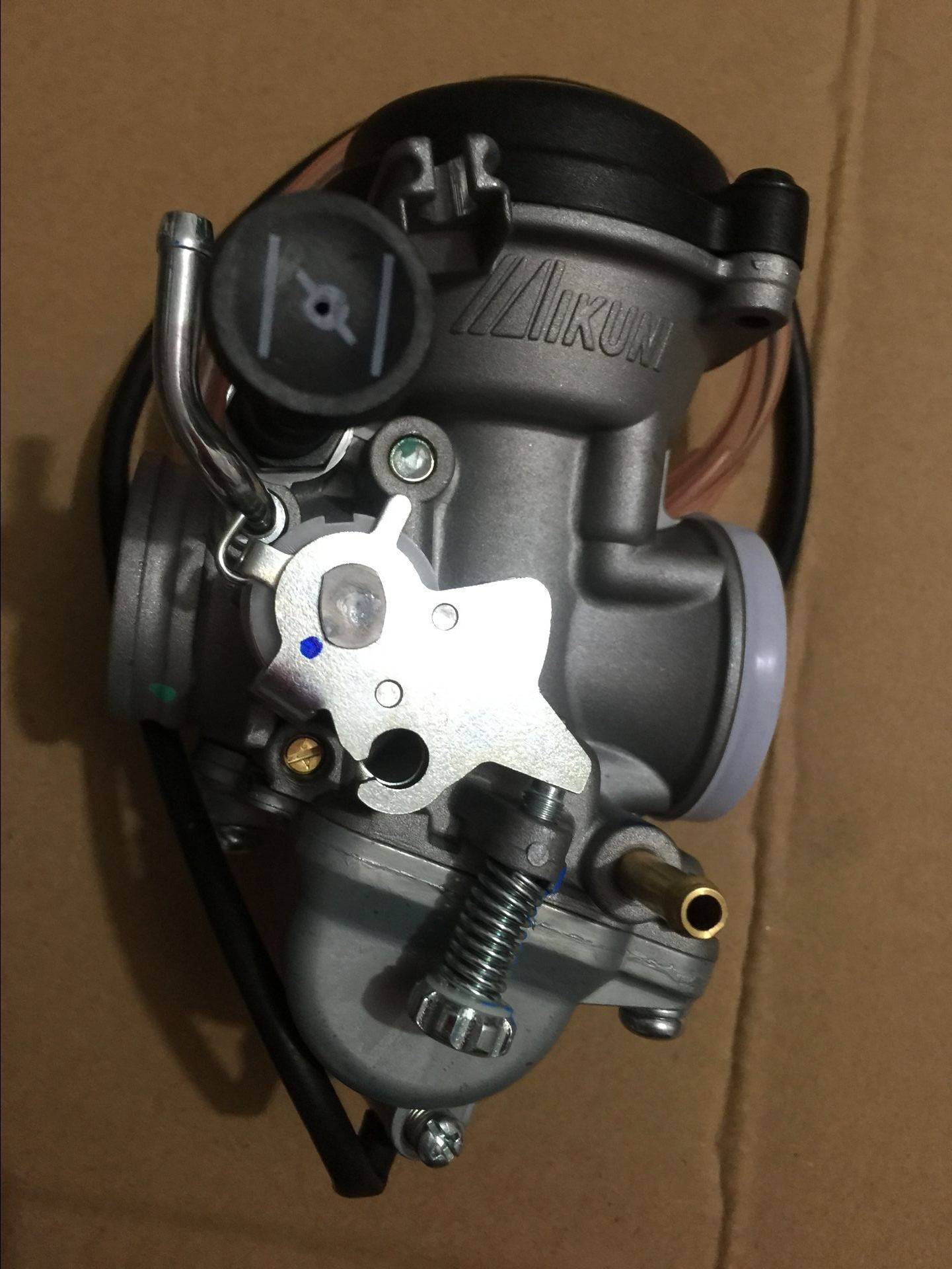 轻骑铃木摩托车配件 铃木王gs125原装化油器真空膜接口手风门