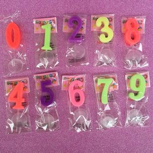 生日数字蜡烛蛋糕用网红ins抖音浪漫创意儿童布置场景单个大号