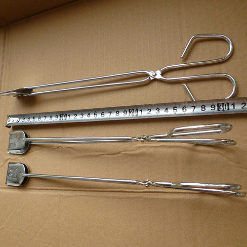 多功能烧烤工具夹炭钳金属制炭夹子烤肉配件碳夹食品夹子精钢制造