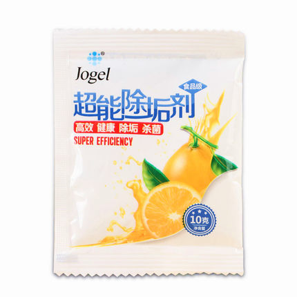 九洁牌超能除垢剂100袋包邮除水垢清洁剂采用食品级柠檬酸除垢剂