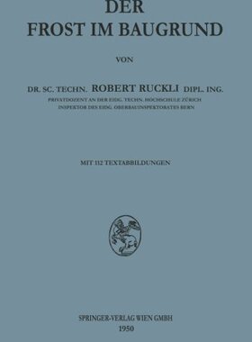【预订】Der Frost Im Baugrund