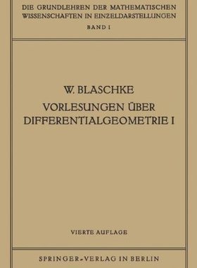 【预订】Vorlesungen Uber Differentialgeometr...