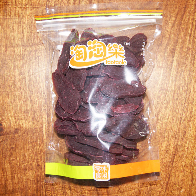 南县淘淘乐紫薯片地瓜干微甜