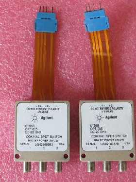 8765B Agilent SMA 5V DC-20GHz 单刀双掷 射频同轴开关 微波开关