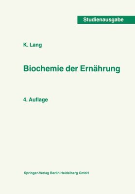【预订】Biochemie Der Ernahrung