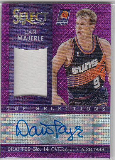 NBA球星卡 Panini 太阳队传奇 马尔利 签名 限量球衣亲笔签字卡