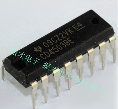 逻辑IC CD4503BE CD4503 封装DIP-16 全新原装进口TI
