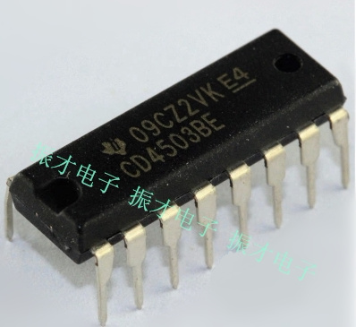 逻辑IC CD4503BE CD4503 封装DIP-16 全新原装进口TI