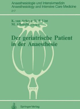 【预订】Der Geriatrische Patient in Der Anae...
