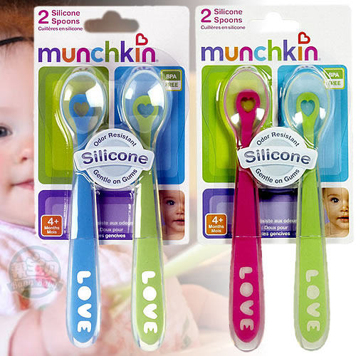 munchkin美国新生婴儿硅胶软勺