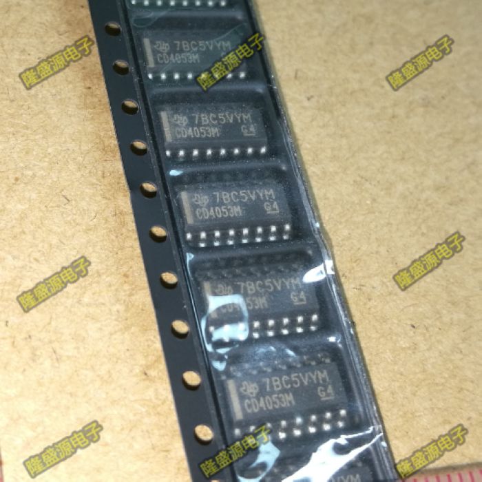 CD4053 CD4053BM CD4053BM96 多路复用器分离器 SOP-16原装进口