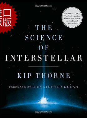 预订 英文原版The Science of Interstellar 星际穿越的科学