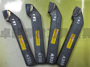 90度外圆焊接车刀杆10/12方硬质合金钻石钨钢刀头YG8YW2A310A312