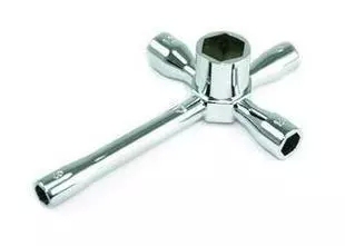 HSP 无限 通用工具 80129大十字套筒 六角套筒5.5/7/8/10/17mm
