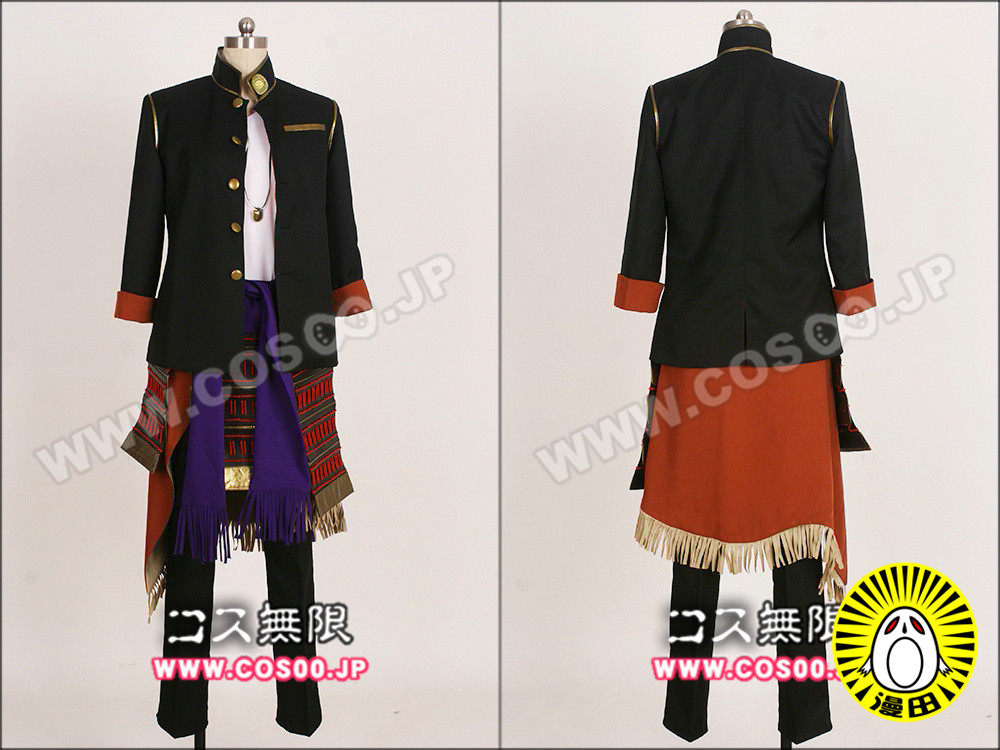 漫田 刀剑乱舞/刀劍亂舞 大倶利伽罗  Cosplay服裝 男裝