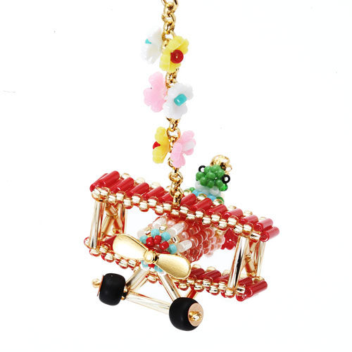 材料包飞机教程手工串珠