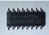 贴片 CD4060BM HEF4060BT HCF4060 二进制计数器 可直拍