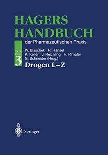 【预订】Hagers Handbuch Der Pharmazeutischen...