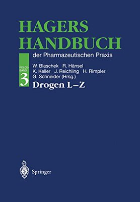 【预订】Hagers Handbuch Der Pharmazeutischen...