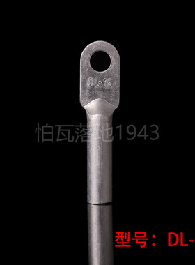 国标 堵油式铝接头 DL-16MM2（平方） 铝鼻子 铝接线端子 铝端子