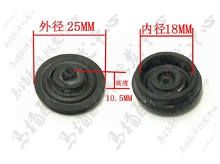 马桶水箱配件 WDI密封垫 座便器进水阀 上水器止水胶垫皮圈