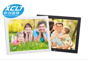 新款特价15寸高清数码相框多功能电子相册超薄窄边视频播放