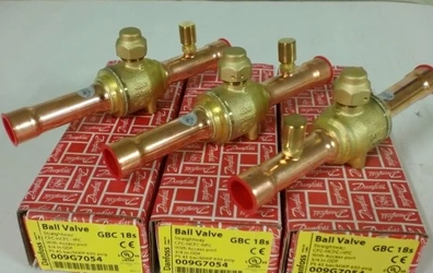 丹佛斯球阀GBC35s 009G7057 11分带检孔Danfoss检修阀截止阀球阀