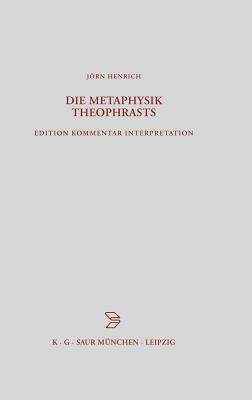 【预售】Die Metaphysik Theophrasts: Edition,...