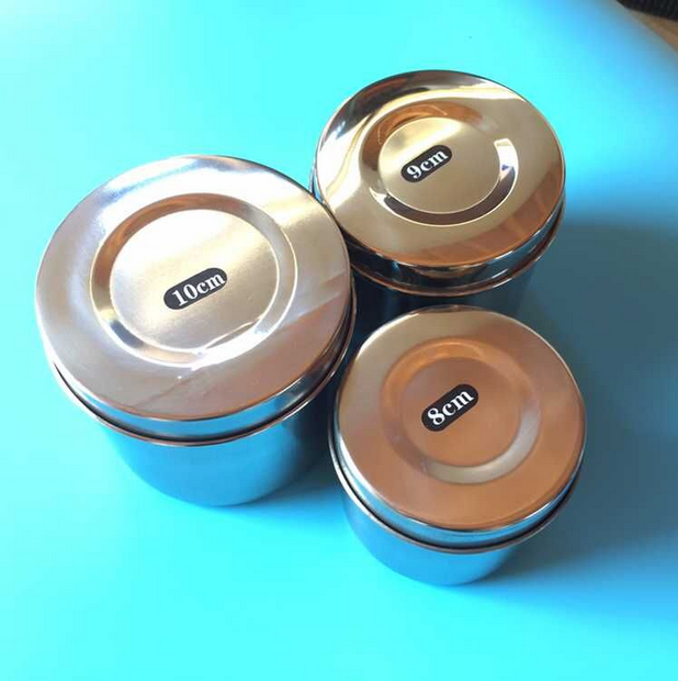 消毒缸 304不锈钢药膏罐 棉花缸 油膏缸 201棉签缸 酒精缸 敷料缸