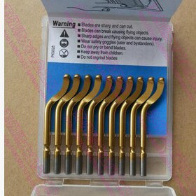 金色刮刀头修边刀头刀头BS1012镀钛修边刀头BS1012