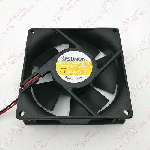 原装 建准 KDE2409PTB1-6A 24V 3.6W 9025 变频器 散热风扇