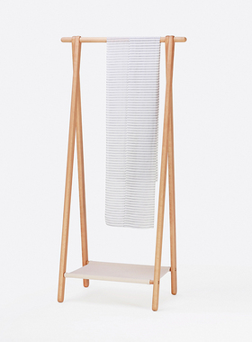 德国榉木实木衣帽架C02衣架｜山形SHANXING