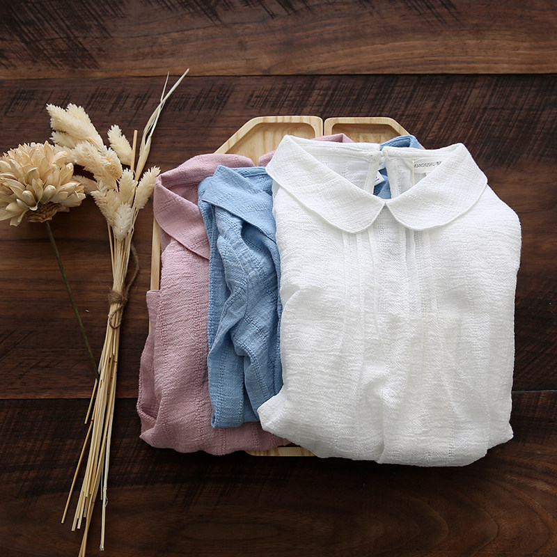 Chemise fille à manche longue - Ref 2087998 Image 1