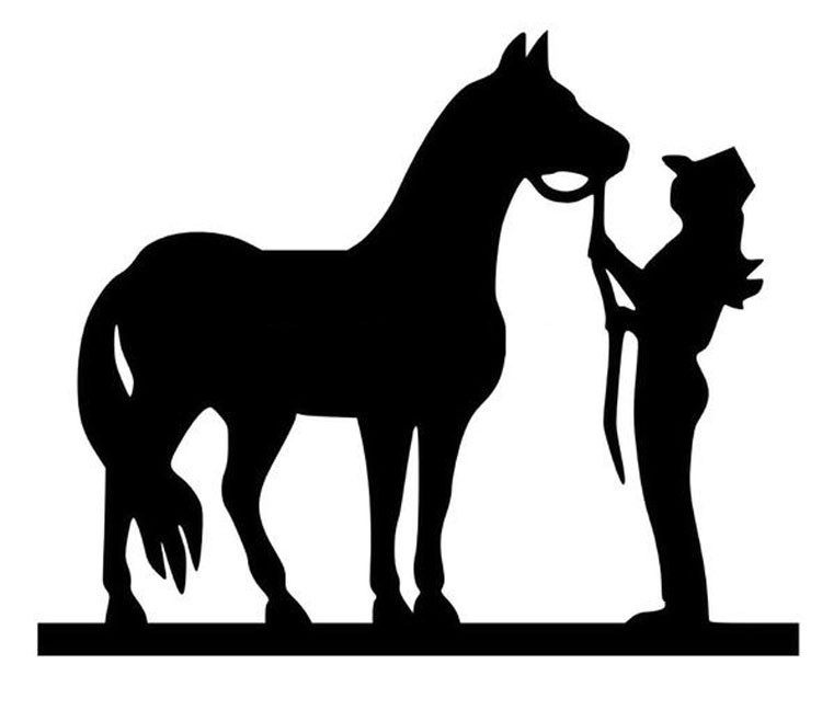 反光野马车贴 汽车马图案贴纸 汽车划痕贴 车身奔马贴纸拉花