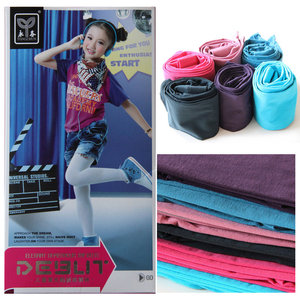 永春儿童薄天鹅绒连裤袜 女童春秋舞蹈连裤袜 糖果色女童打底裤袜