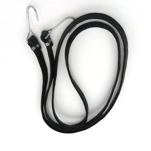 行李绳带绑带 捆绑弹力绳电动车货架捆扎绳子 自行车捆扎绳 黑色