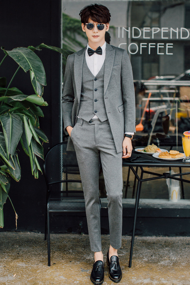 Costume homme en coton pour automne - Ref 1579958 Image 6