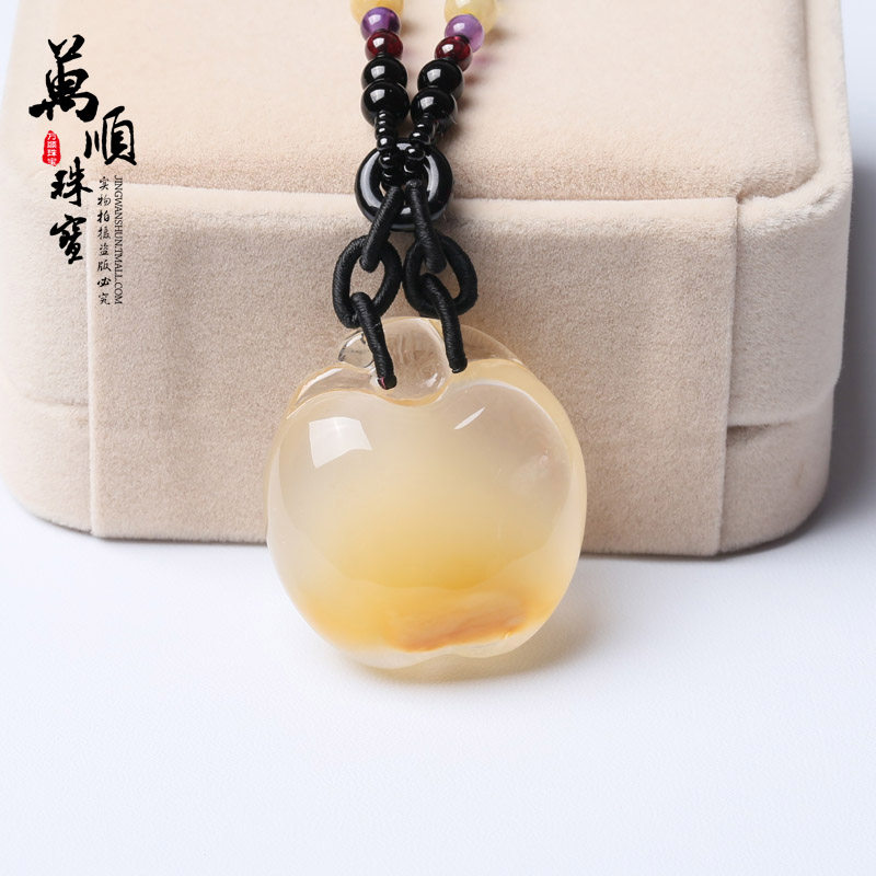 天然水晶情人节礼物吊坠