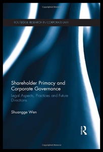 【预售】Shareholder Primacy and Corporate Governance: Leg