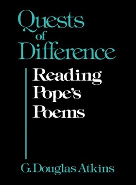【预售】Quests of Difference: Reading Pope's Poems