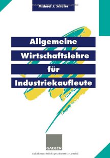 【预售】Allgemeine Wirtschaftslehre Fur Industriekaufleute