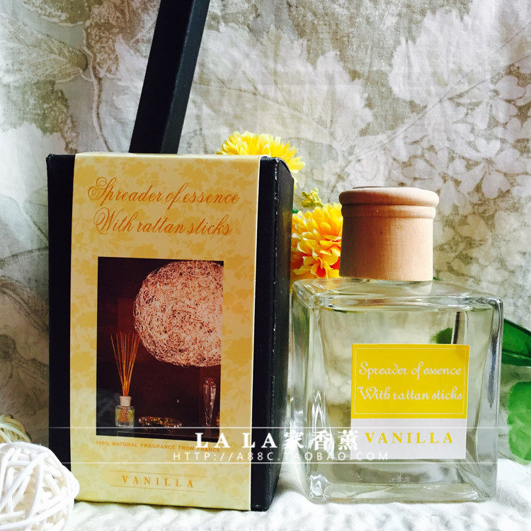 香薰黑香草 vanilla黑香草奶油味香薰精油家用房间香水藤条香氛