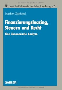Steuern Finanzierungsleasing Und Recht ... Eine 预售