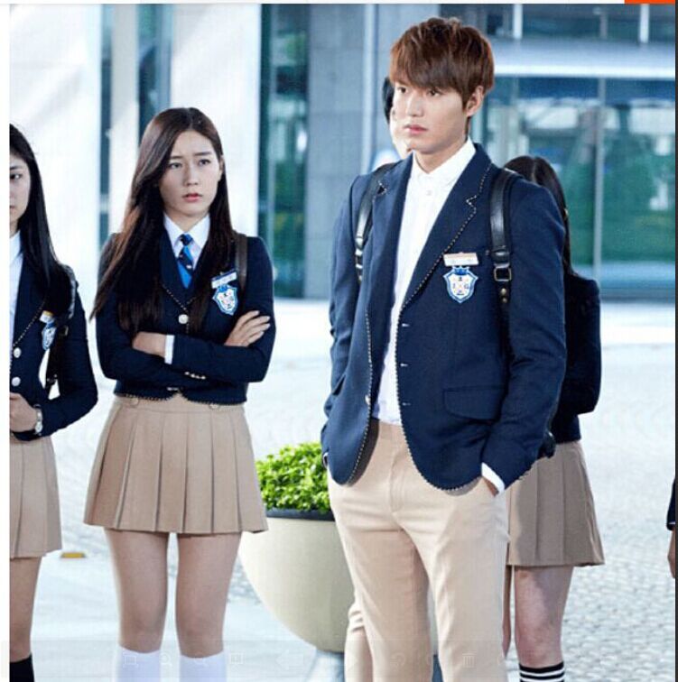 autumn and winter england college wind korean school uniform