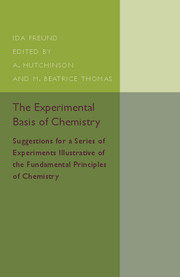 【预订】The Experimental Basis of Chemistry