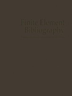 Element Finite Bibliography 预售