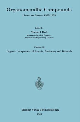 【预订】Organometallic Compounds: Literature...