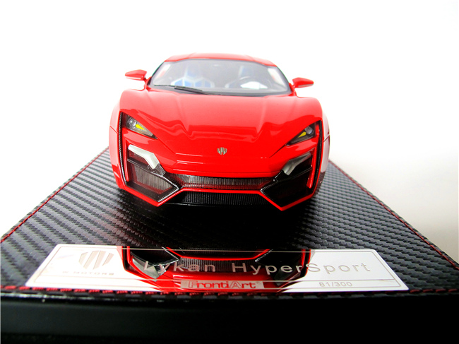 手版FRONTIART 1:18莱肯 Lykan Hypersport 速度与激情7 汽车模型 玩具/童车/益智/积木/模型 合金车/玩具仿真车/收藏车模 原图主图