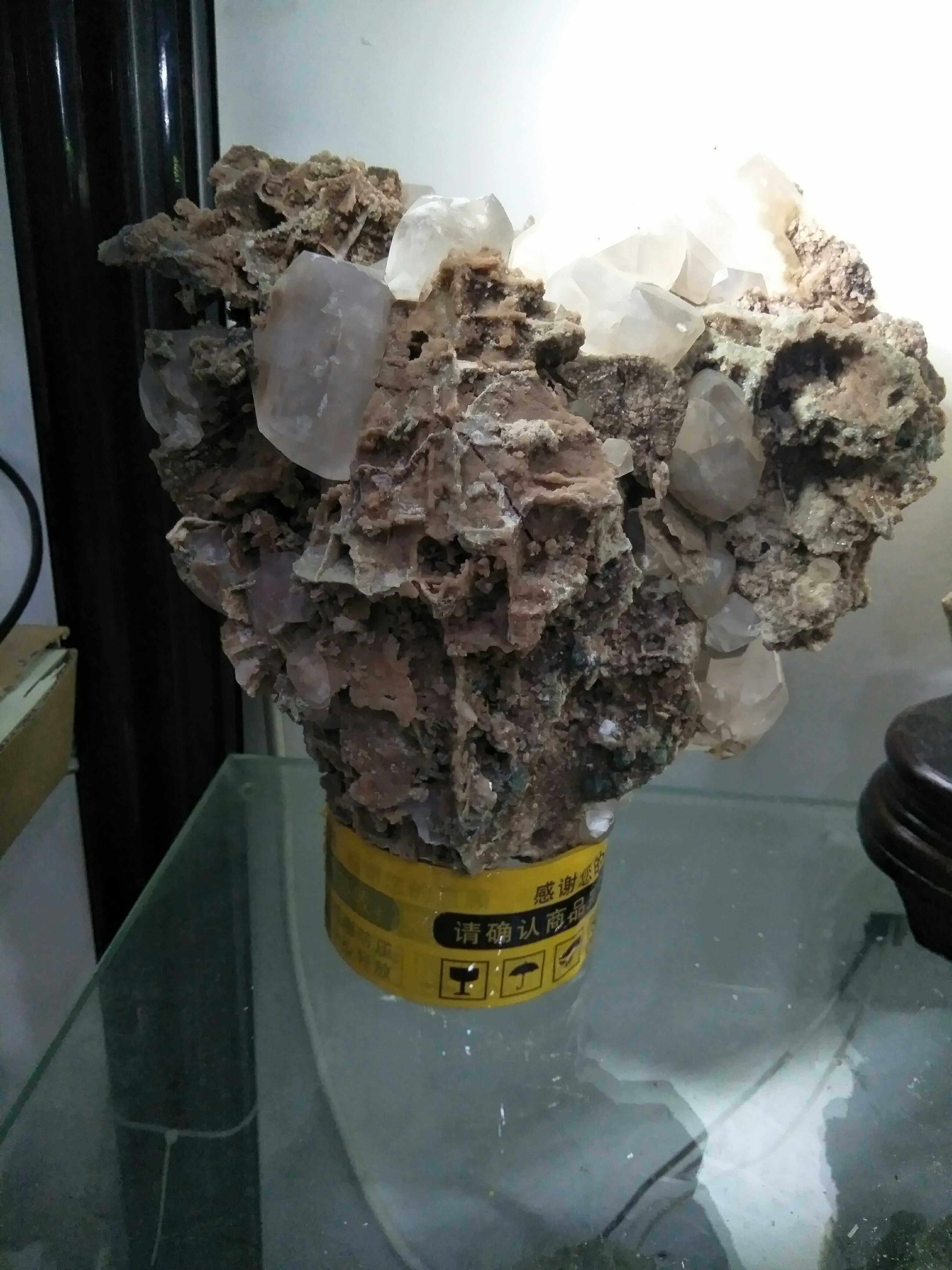 [奕彤珠寶]閃鋅礦方解共生礦物晶體教學標本奇石頭原石擺件收藏品在類目 飾品/流行首飾/時尚飾品新, 擺件中 - 來自Buy2taobao.com提供專業的淘寶代購服務