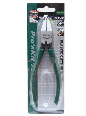 台湾宝工 PM-806E/F 6寸薄刀水口钳斜口钳子 进口斜嘴钳 电子剪钳